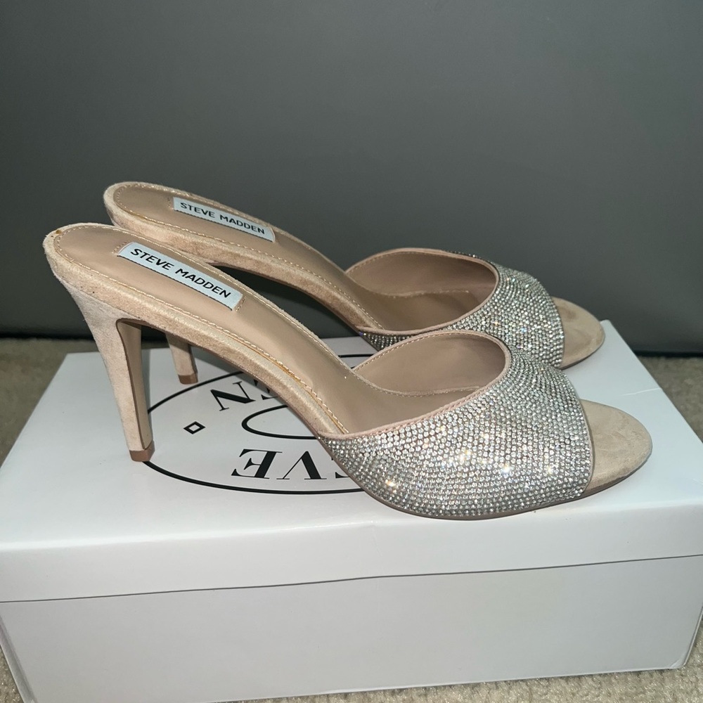 Steve Madden Erin  nude sandals